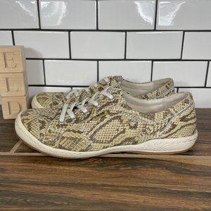 Josef Seibel Caspian Women's Size EU 36 Shoes Snake Print Leather Casual Sneaker